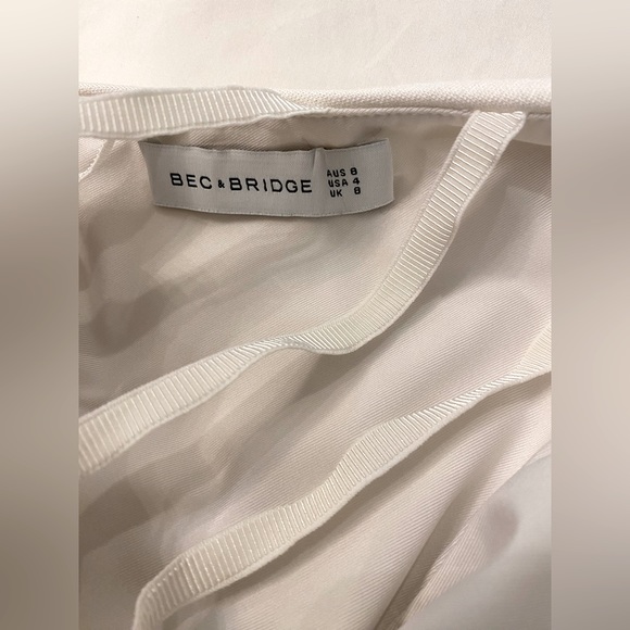 Bec + Bridge white midi strappy dress 👗 - Picture 6 of 8